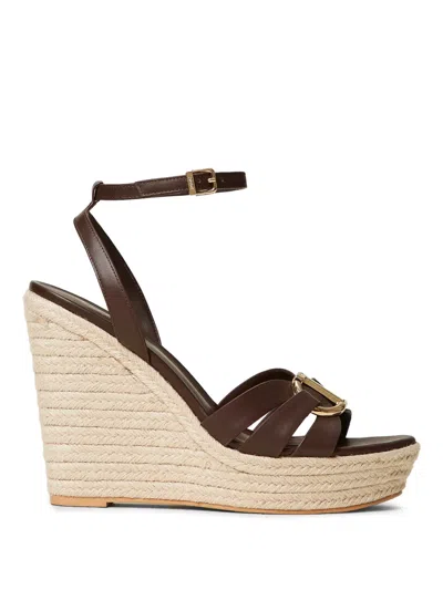 Twinset 130mm Logo-buckle Sandals In Nude
