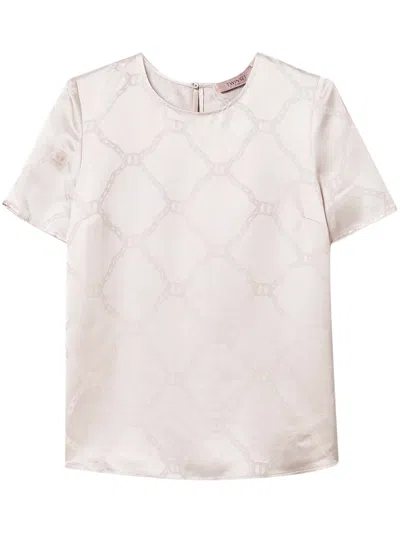 TWINSET SHIRT BY TWINSET,251TP2012 11748 OLD WHITE