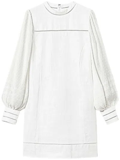 TWINSET MINI DRESS,251TP2061 00282 SNOW