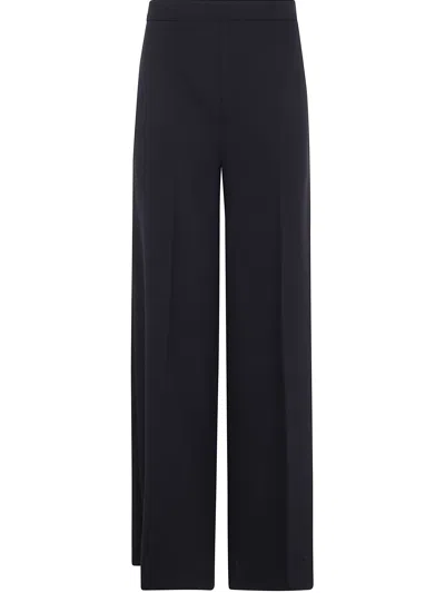 TWINSET WIDE LEG TROUSERS,251TP2102 00006 BLACK