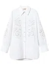 Twinset Twin-set Stylish And Versatile Shirts In White