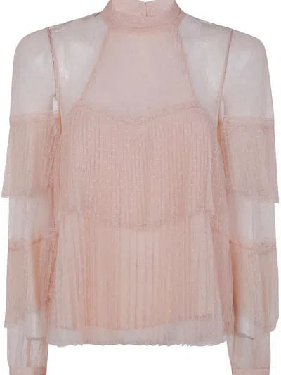 TWINSET BLUSE,251TP2513 00178 CUPCAKE PINK