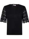 Twinset Sweater In Black  