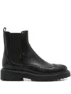 Twinset 40mm Elastic-panel Chelsea Boots In Black