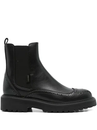 Twinset 40mm Elastic-panel Chelsea Boots In Black