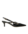 Twinset Woman Pumps Black Size 5 Polyurethane In Black