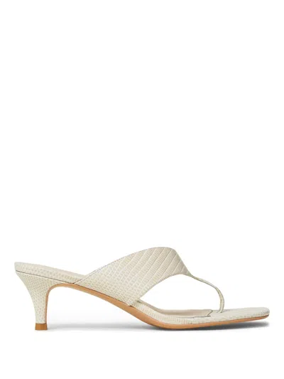 TWINSET 60MM THONG-STYLE SANDALS