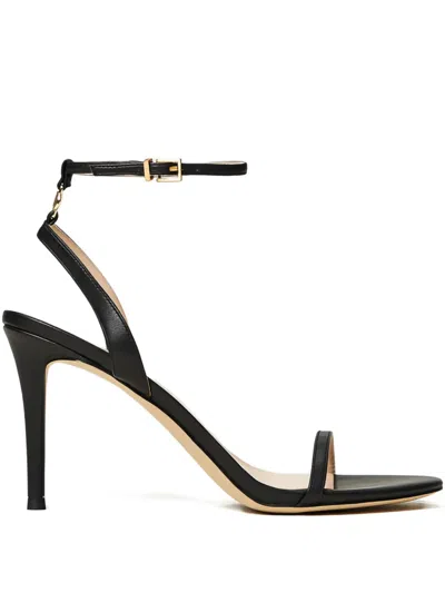 Twinset 90mm Ankle-strap Heeled Sandals In Black