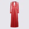 Twinset Twin Set Dresses In Arancia Rossa
