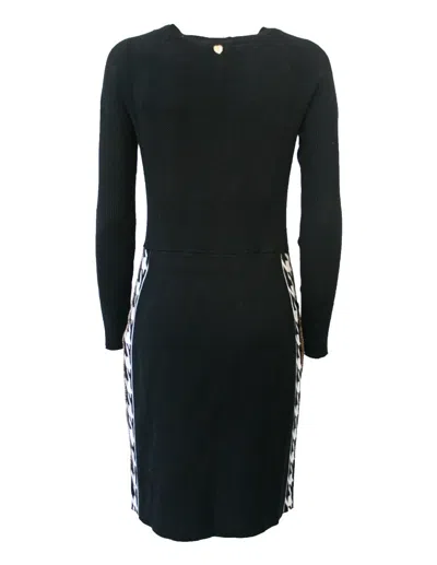 Twinset Abito A Tubo In Maglia Nero