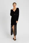 Twinset Abito In Maglia Nero In Nero