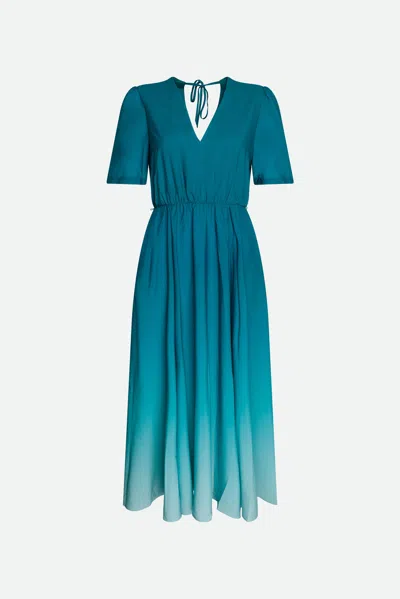 Twinset Abito Midi Azzurro