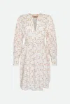 Twinset Abito Midi Logato In Bianco