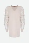 Twinset Abito Rosa In Rosa