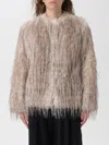 Twinset Actitude Coat  Woman Color Camel In Gold