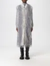 Twinset Actitude Coat  Woman Color Pearl In White