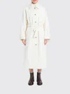 Twinset Actitude Coat  Woman Color White In Neutral