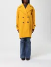 Twinset Actitude Coat  Woman Color Yellow In Yellow