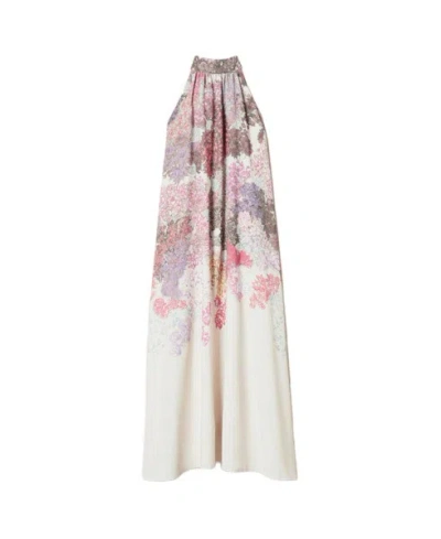 Twinset Actitude Crêpe De Chine Maxi Dress