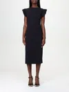 Twinset Actitude Dress  Woman Color Black In Black