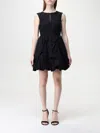 Twinset Actitude Dress  Woman Color Black In Black