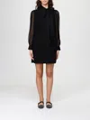 Twinset Actitude Dress  Woman Color Black In Black
