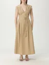 Twinset Actitude Dress  Woman Color Camel