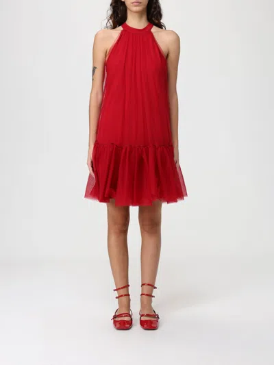 Twinset Actitude Dress  Woman Color Cherry In Red