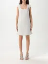 Twinset Actitude Dress  Woman Color Grey In Grey