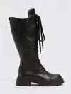 Twinset Actitude Flat Ankle Boot  Woman Color Black In Black