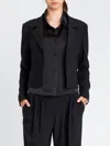 Twinset Actitude Jacket  Woman Color Black In Blue