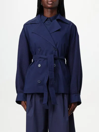 Twinset Actitude Jacket  Woman Color Blue