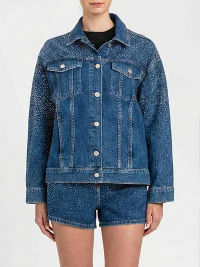 Twinset Actitude Jacket Woman  In Blue