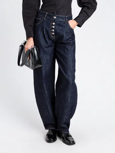 Twinset Actitude Jeans  Woman Color Denim In Blue