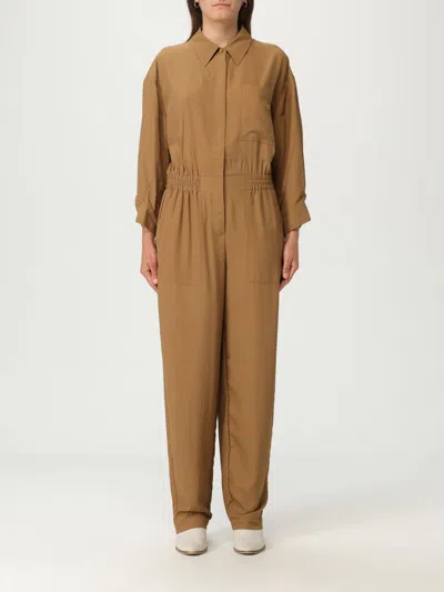 Twinset Actitude Jumpsuits  Woman Color Brown