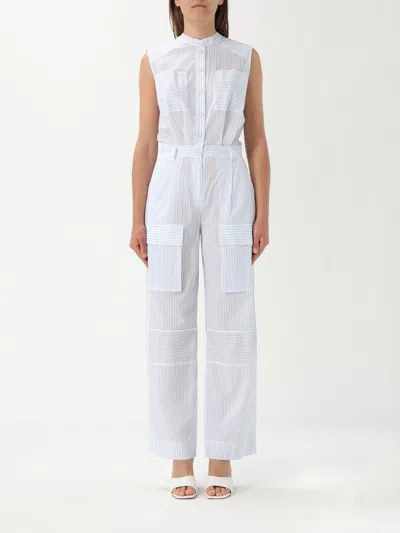 Twinset Actitude Jumpsuits  Woman Color Gnawed Blue