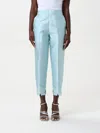 Twinset Actitude Pants  Woman Color Blue In Blue