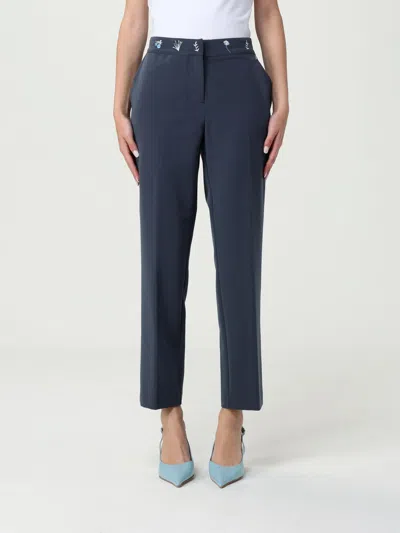 Twinset Actitude Pants  Woman Color Blue