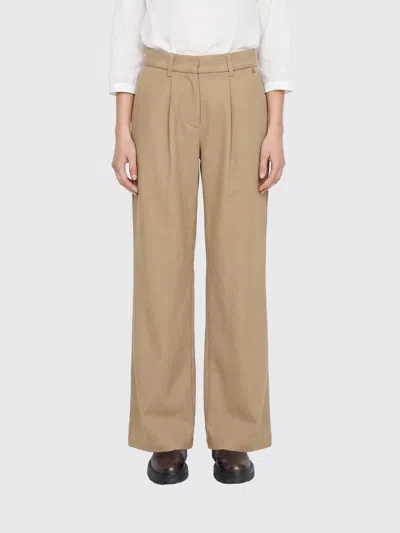 Twinset Actitude Pants  Woman Color Camel In Brown