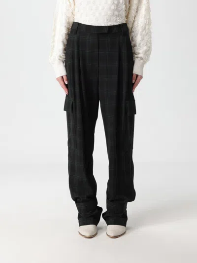 Twinset Actitude Pants  Woman Color Green In Black