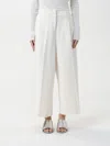Twinset Actitude Pants  Woman Color White In White