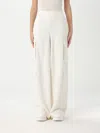 Twinset Actitude Pants  Woman Color White In White