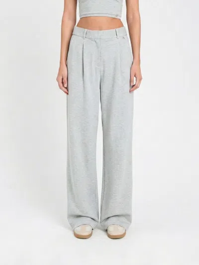 Twinset Actitude Pants  Woman Color Grey In Blue