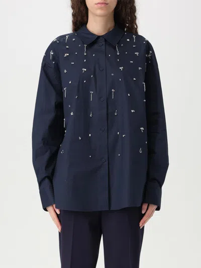 Twinset Actitude Shirt  Woman Color Blue
