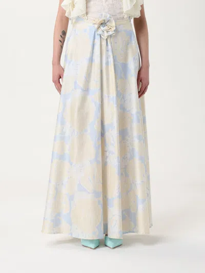 Twinset Actitude Skirt  Woman Color Blue