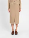 Twinset Actitude Skirt  Woman Color Camel In Neutral