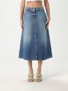 Twinset Actitude Skirt  Woman Color Denim In Denim