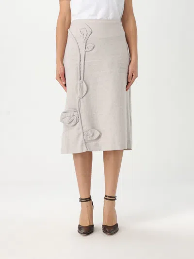 Twinset Actitude Skirt  Woman Color Natural