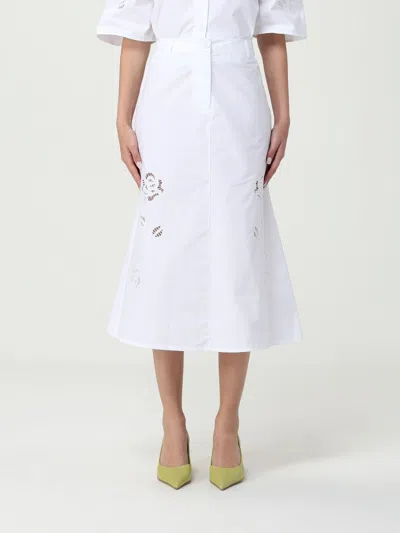 Twinset Actitude Skirt  Woman Color White
