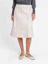 Twinset Actitude Skirt  Woman Color White In White